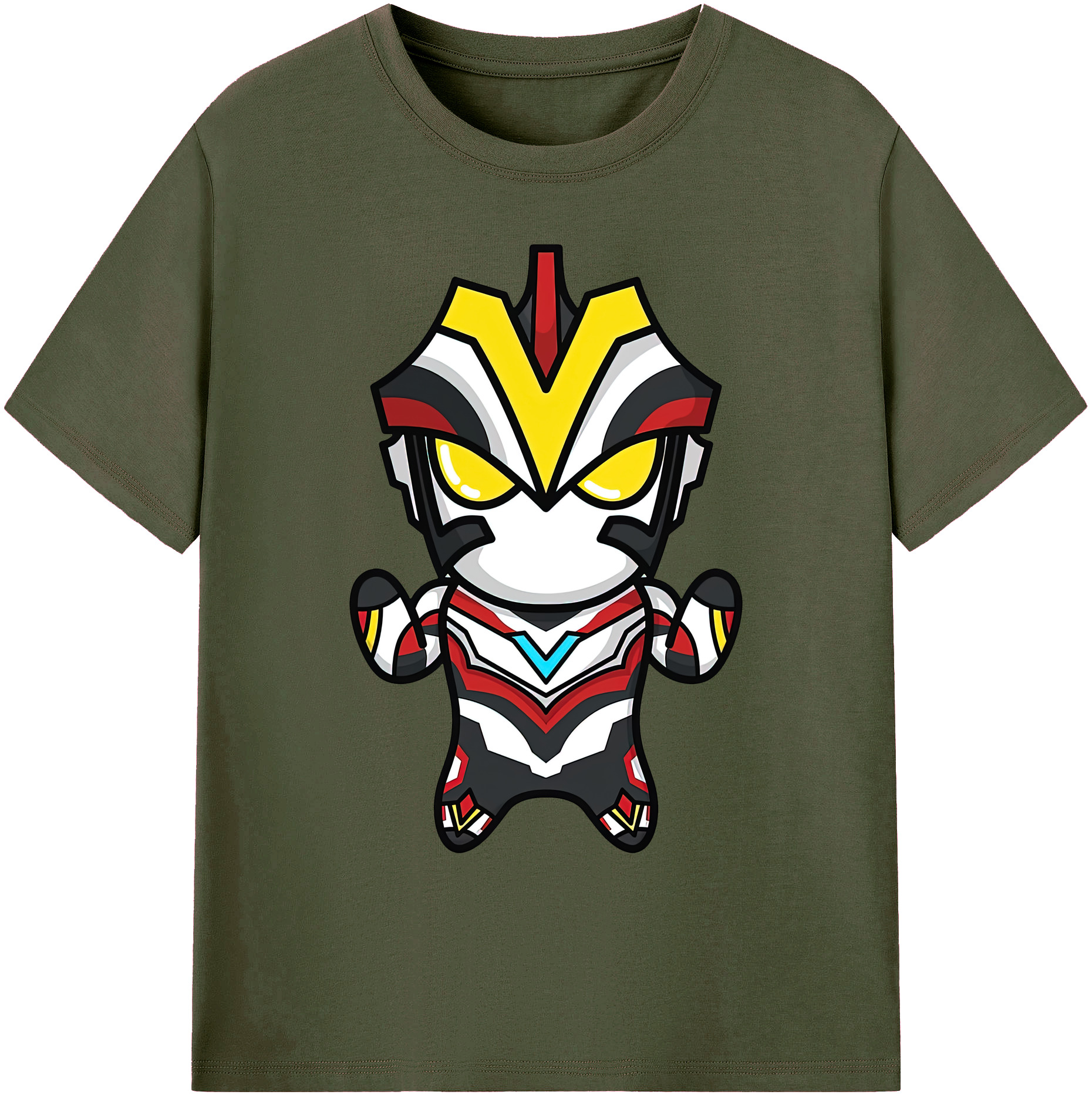 （画像用） ウルトラマン Ultraman 綿100％ メンズ半袖Tシャツ｜肌触りやわらか＆通気性